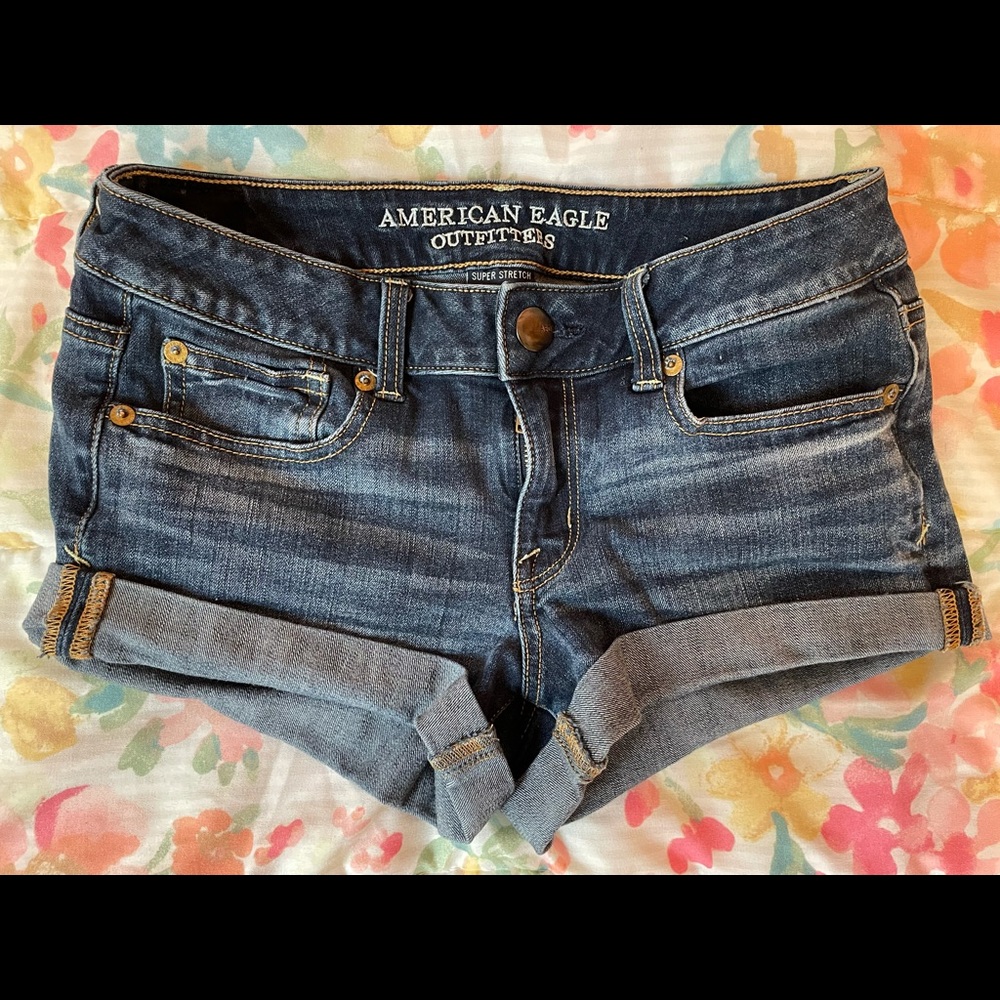 American Eagle Shortie Shorts - Super Stretch